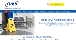 Desktop Screenshot of orbitcleaning.com.au